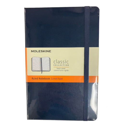 Moleskine Ruled Notebook - Medium (Black)