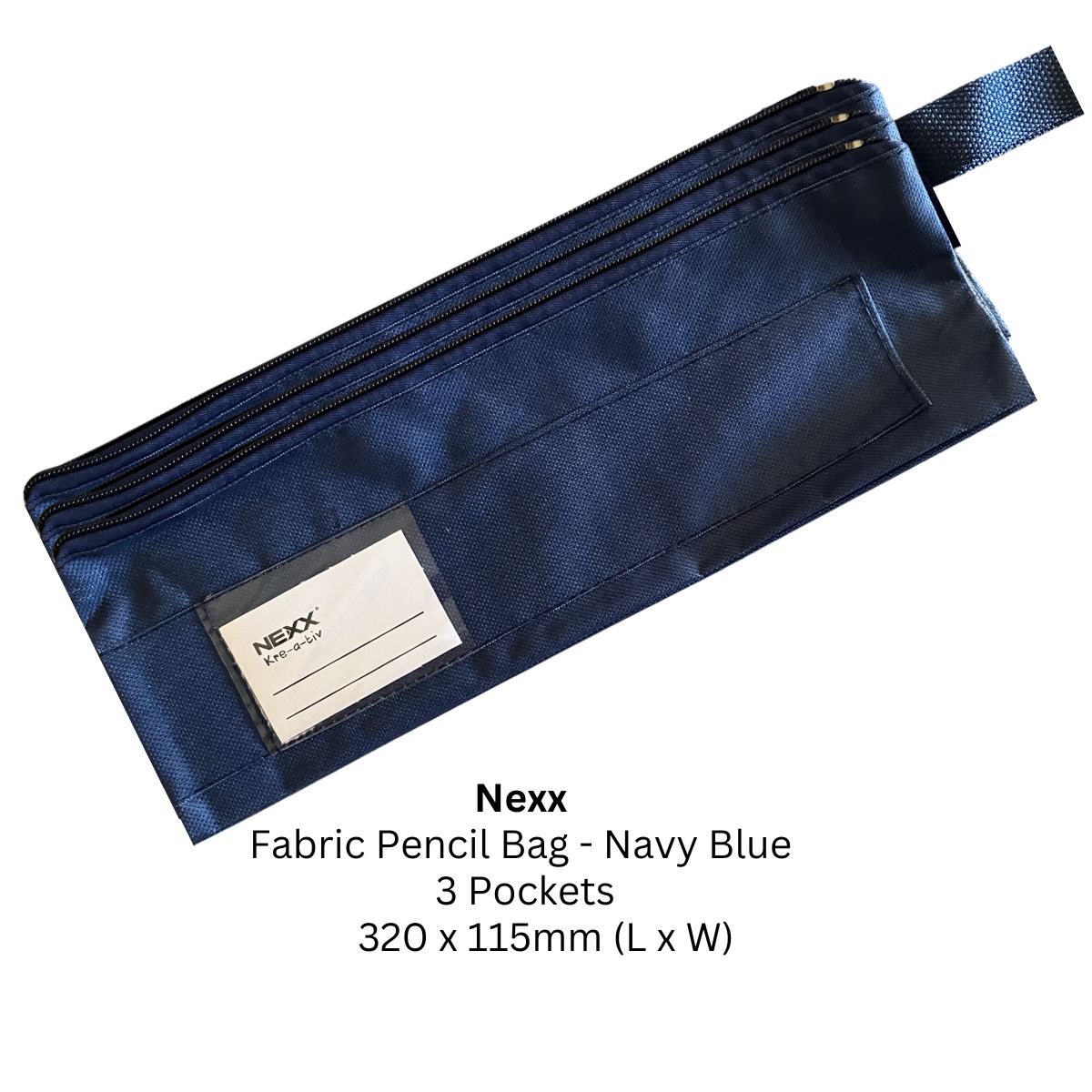 Nexx Triple Compartment Pencil Case