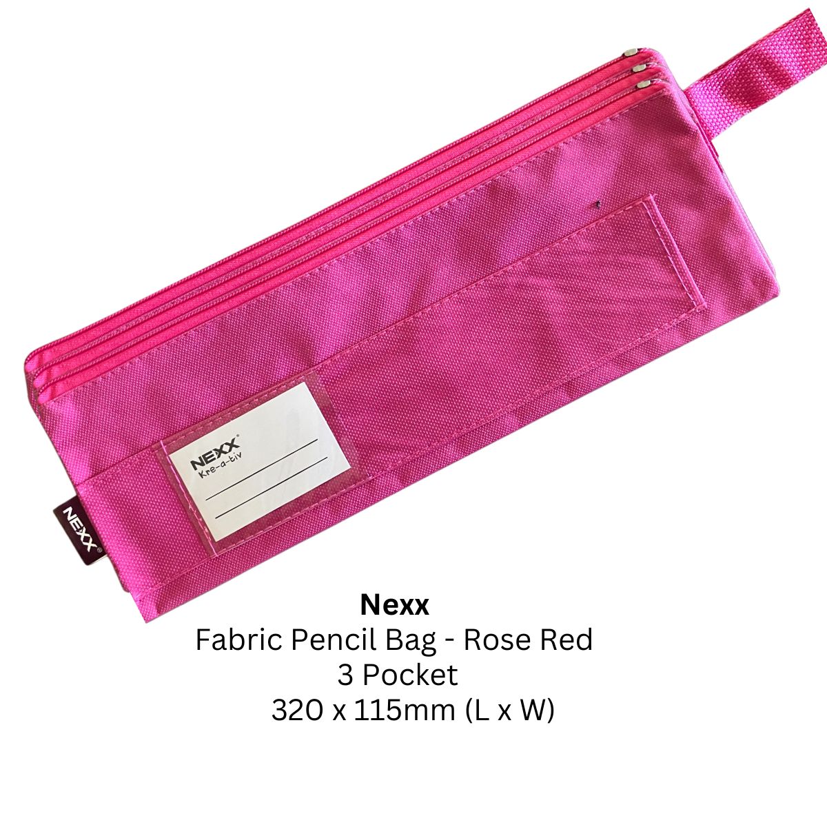 Nexx Triple Compartment Pencil Case
