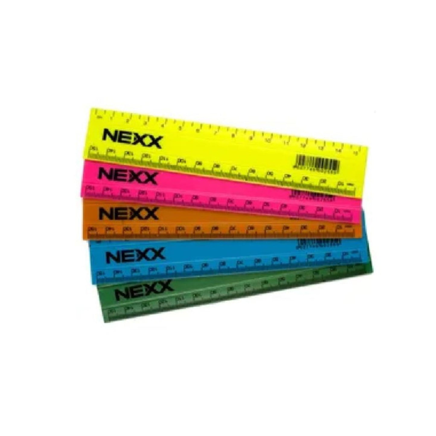 Ruler - 15cm Nexx (Assorted Colours)