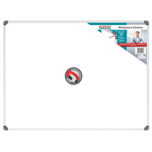 Parrot Slimline 1200x900mm Magnetic Whiteboards