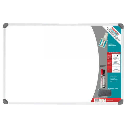 Parrot Slimline 900x600mm Non-Magnetic Whiteboards