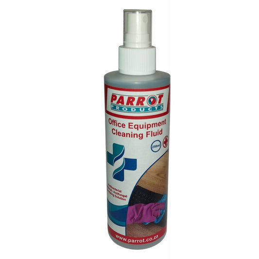 Parrot Office Equipment Cleaning Fluid - 250ml