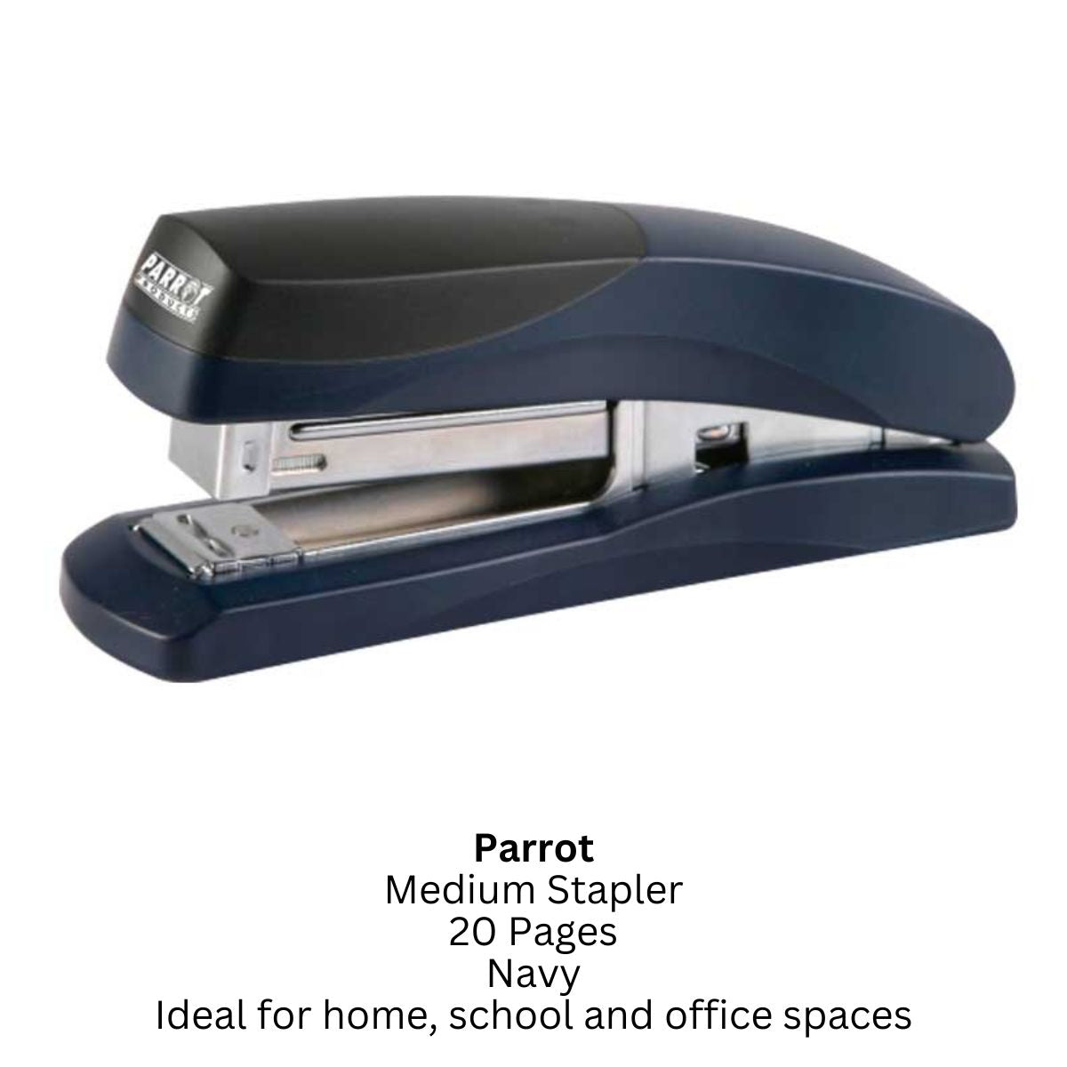 Parrot Plastic Medium Stapler - 20 Page