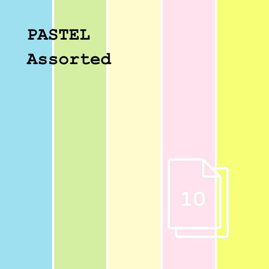 Pastel Assorted Paper & Board