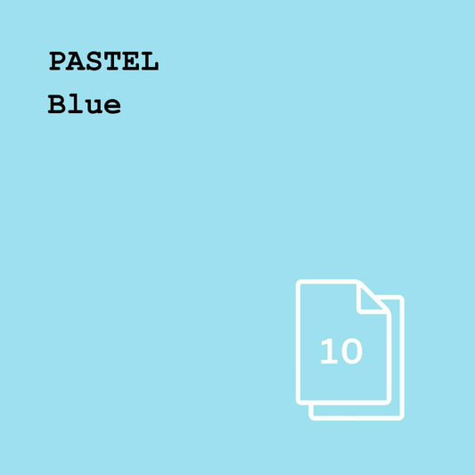 Pastel Blue Paper, Board & Envelopes