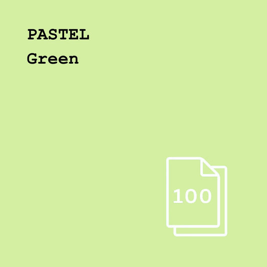 Pastel Green Paper, Board & Envelopes