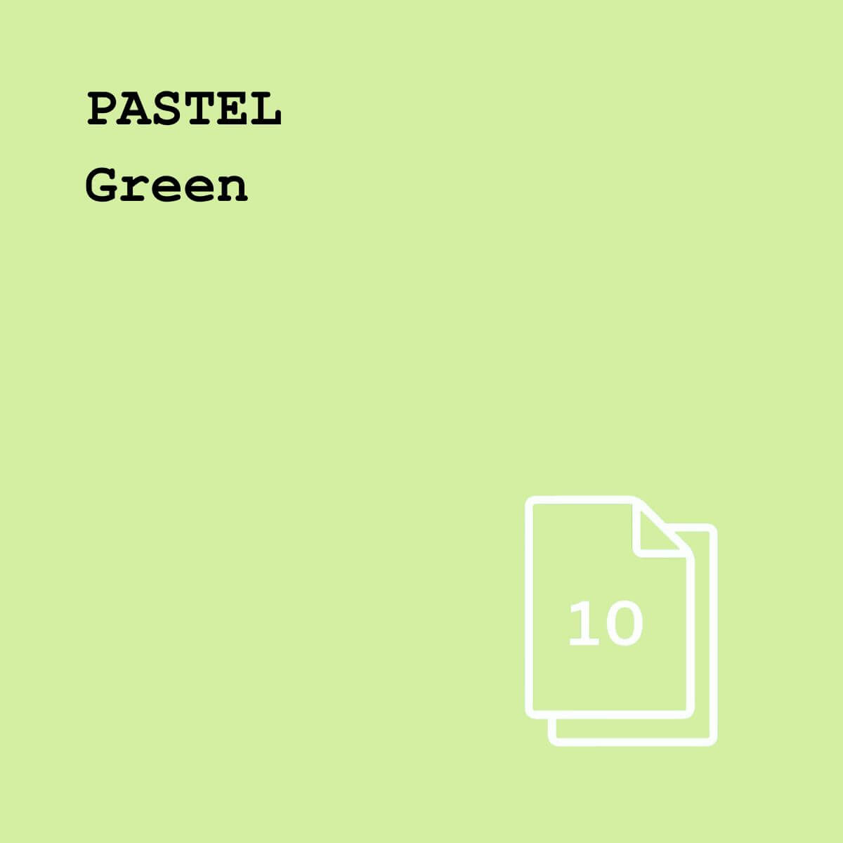 Pastel Green Paper, Board & Envelopes