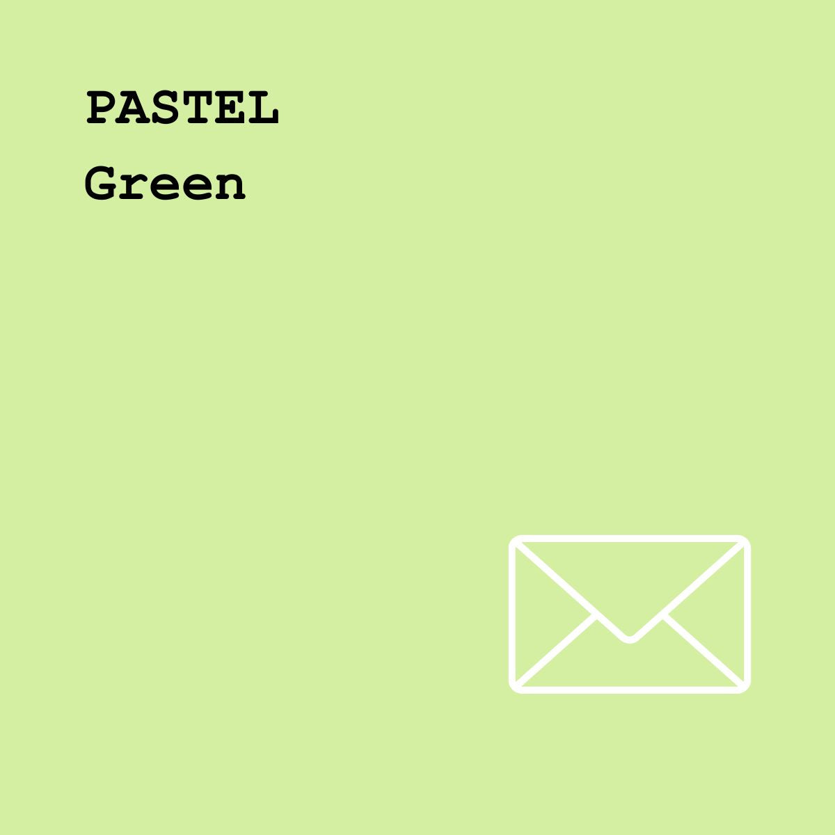 Pastel Green Paper, Board & Envelopes