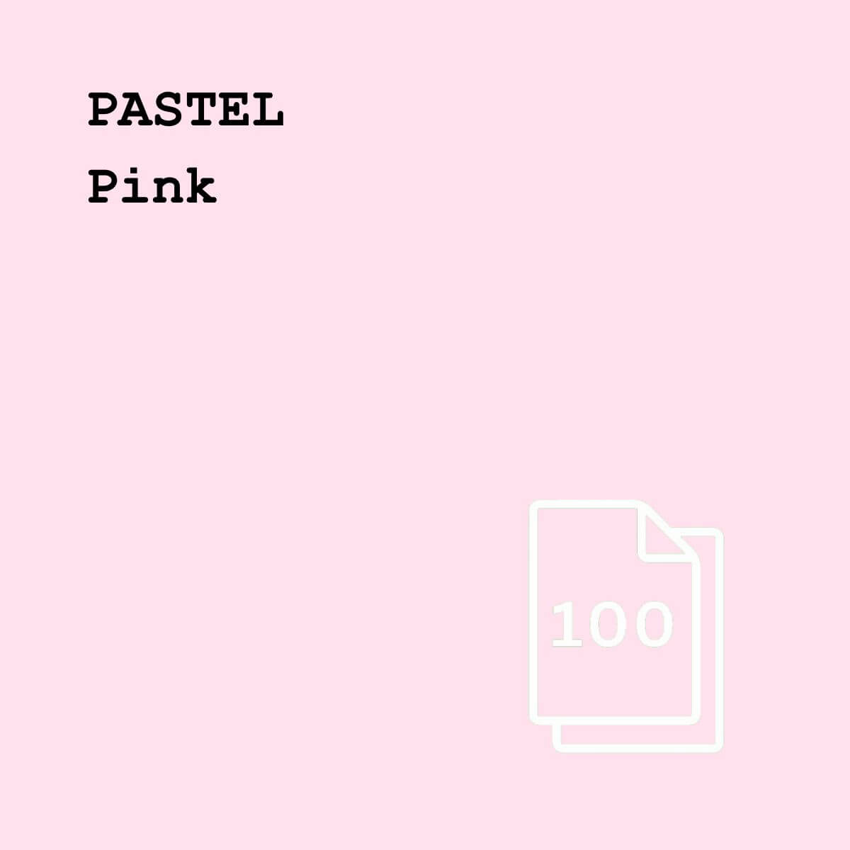 Pastel Pink Paper, Board & Envelopes
