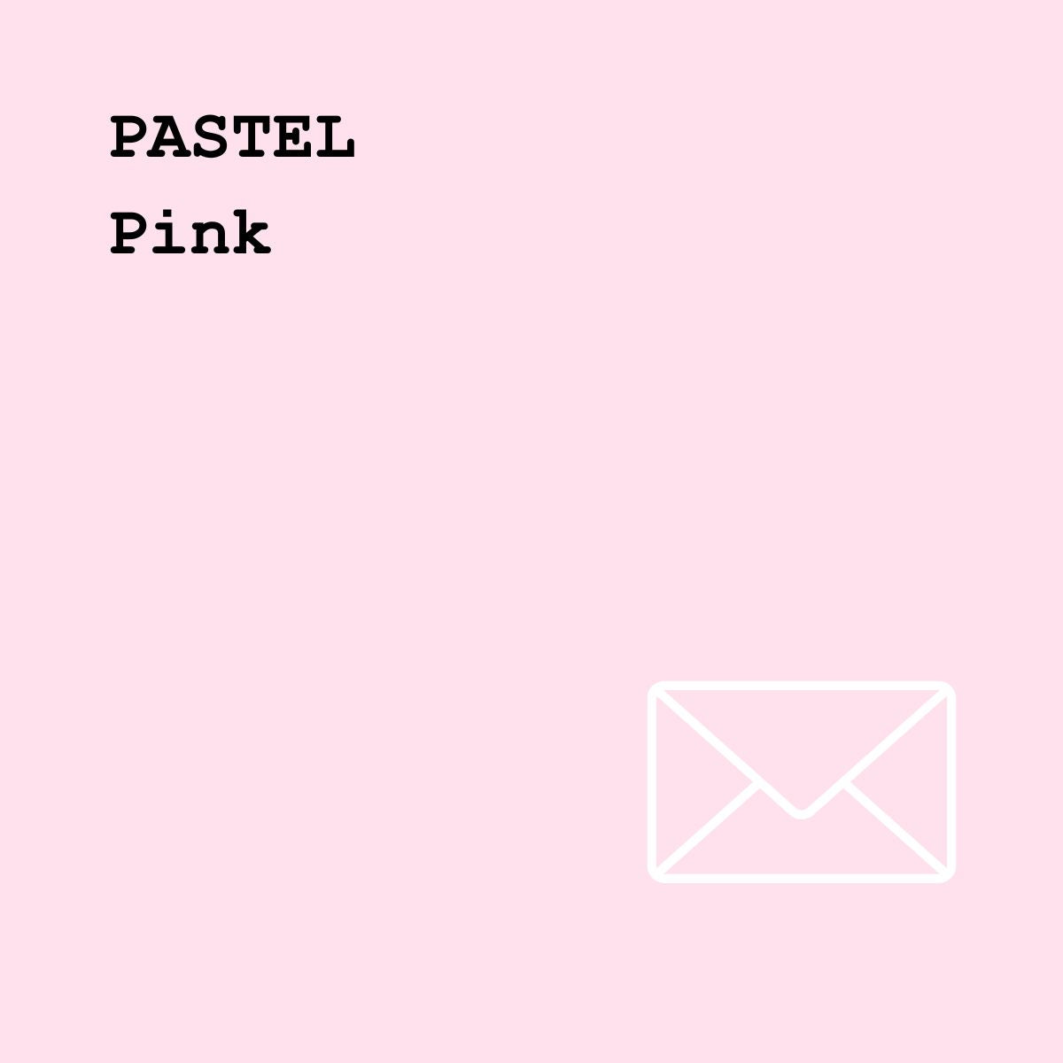 Pastel Pink Paper, Board & Envelopes