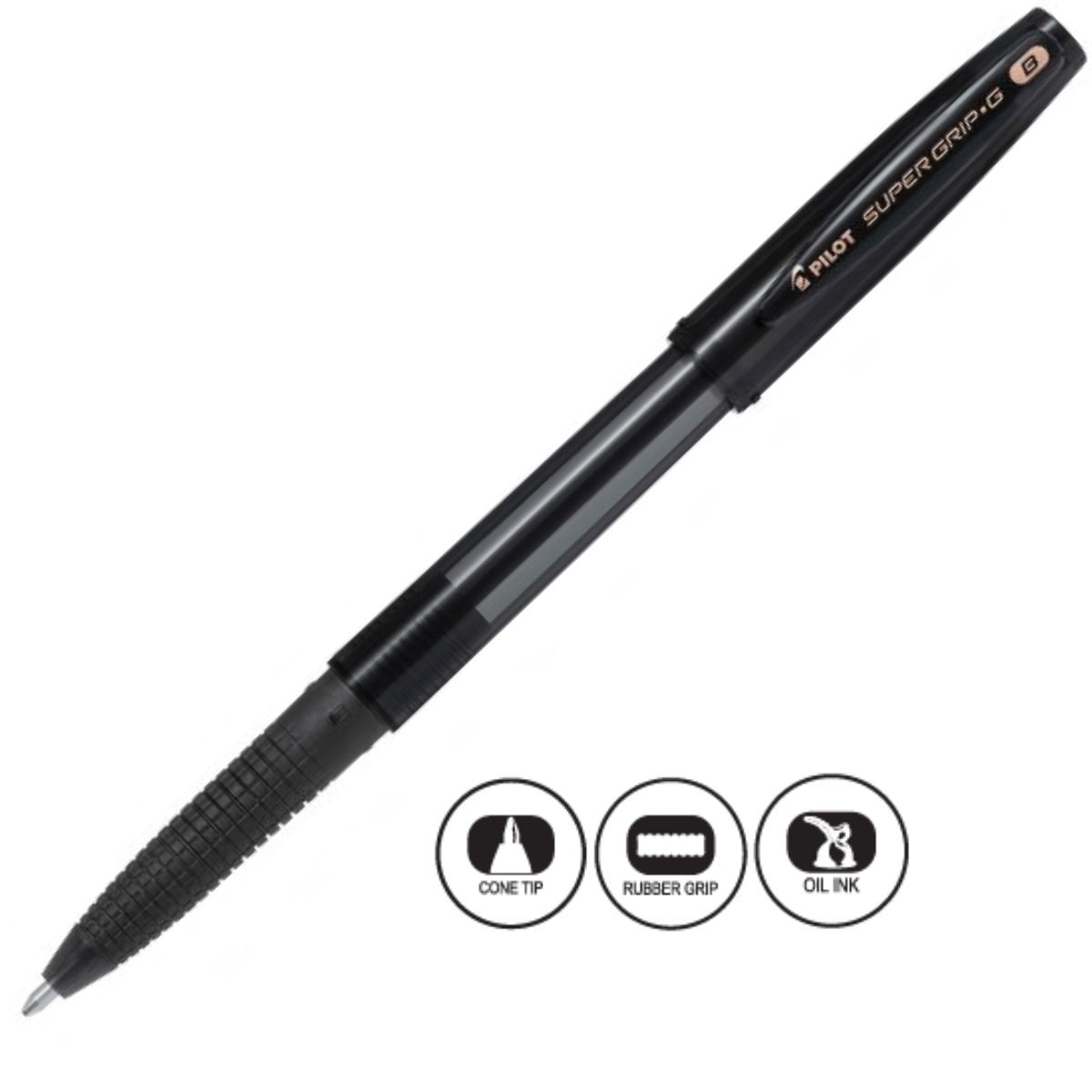 Pilot Super Grip G (Capped) Ball Point Pen