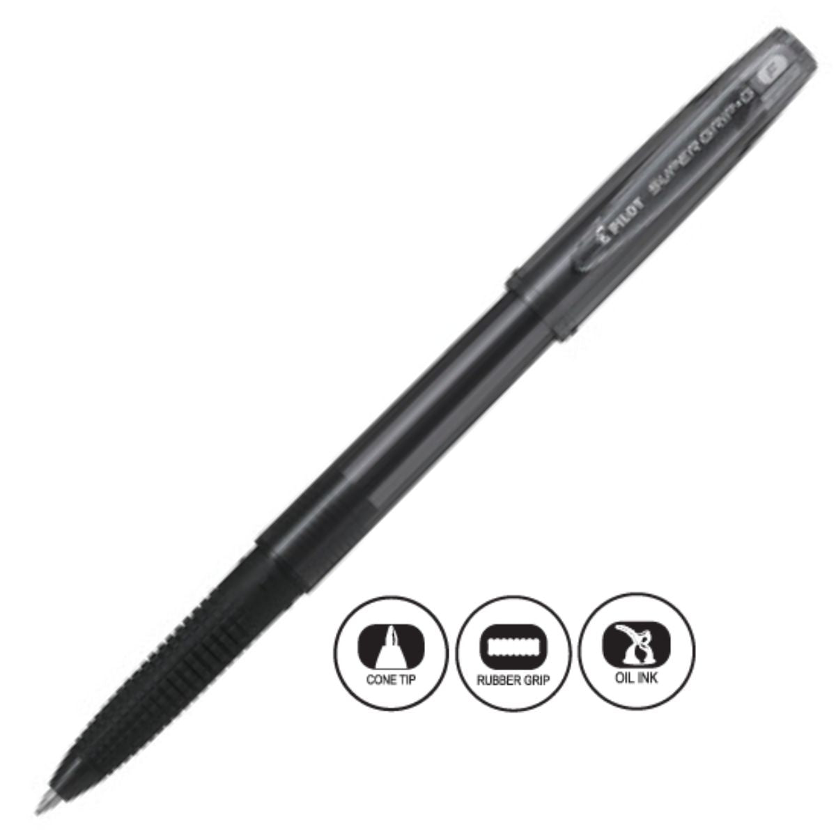 Pilot Super Grip G (Capped) Ball Point Pen