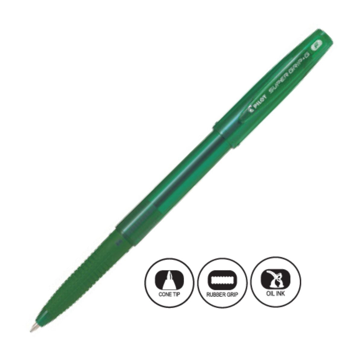Pilot Super Grip G (Capped) Ball Point Pen
