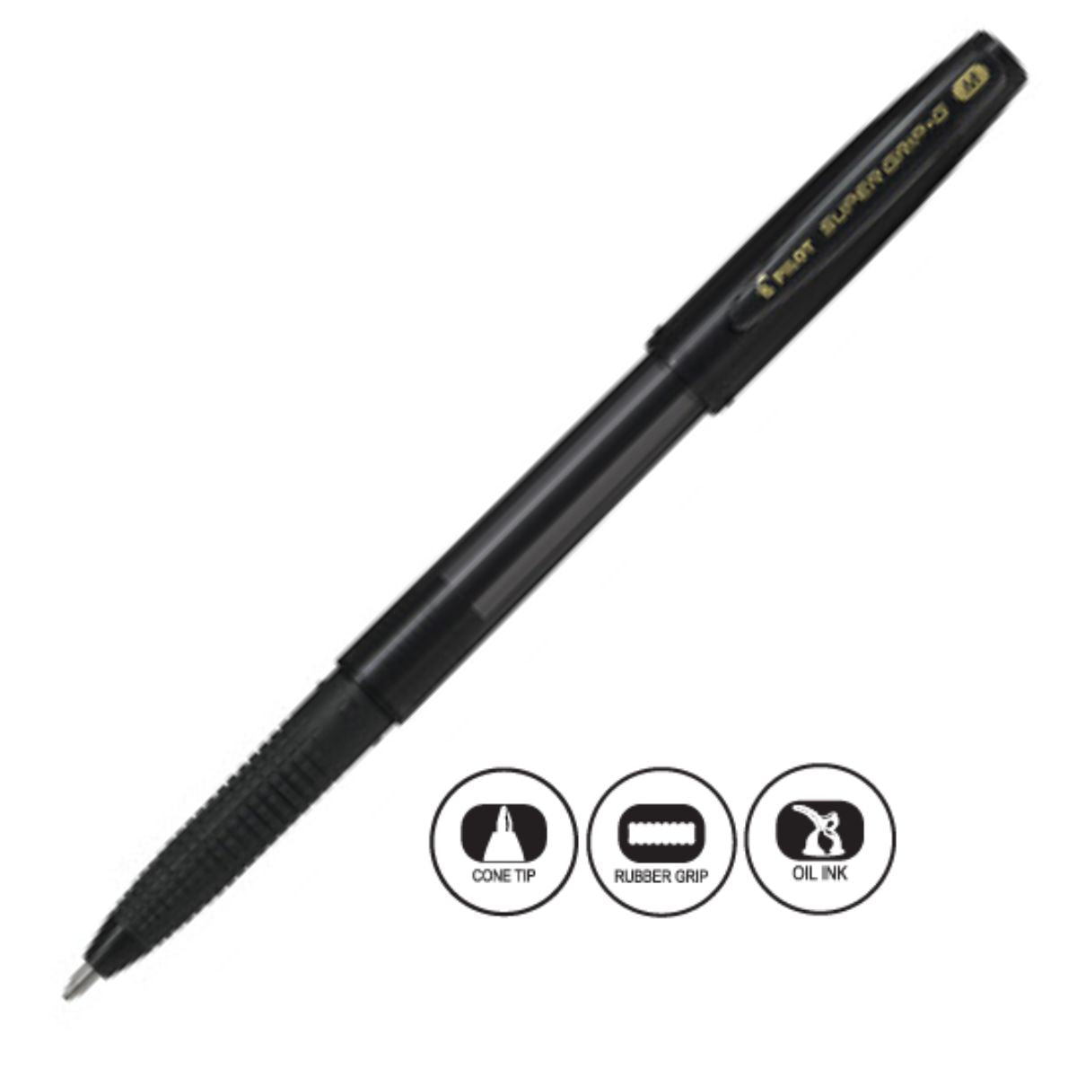 Pilot Super Grip G (Capped) Ball Point Pen