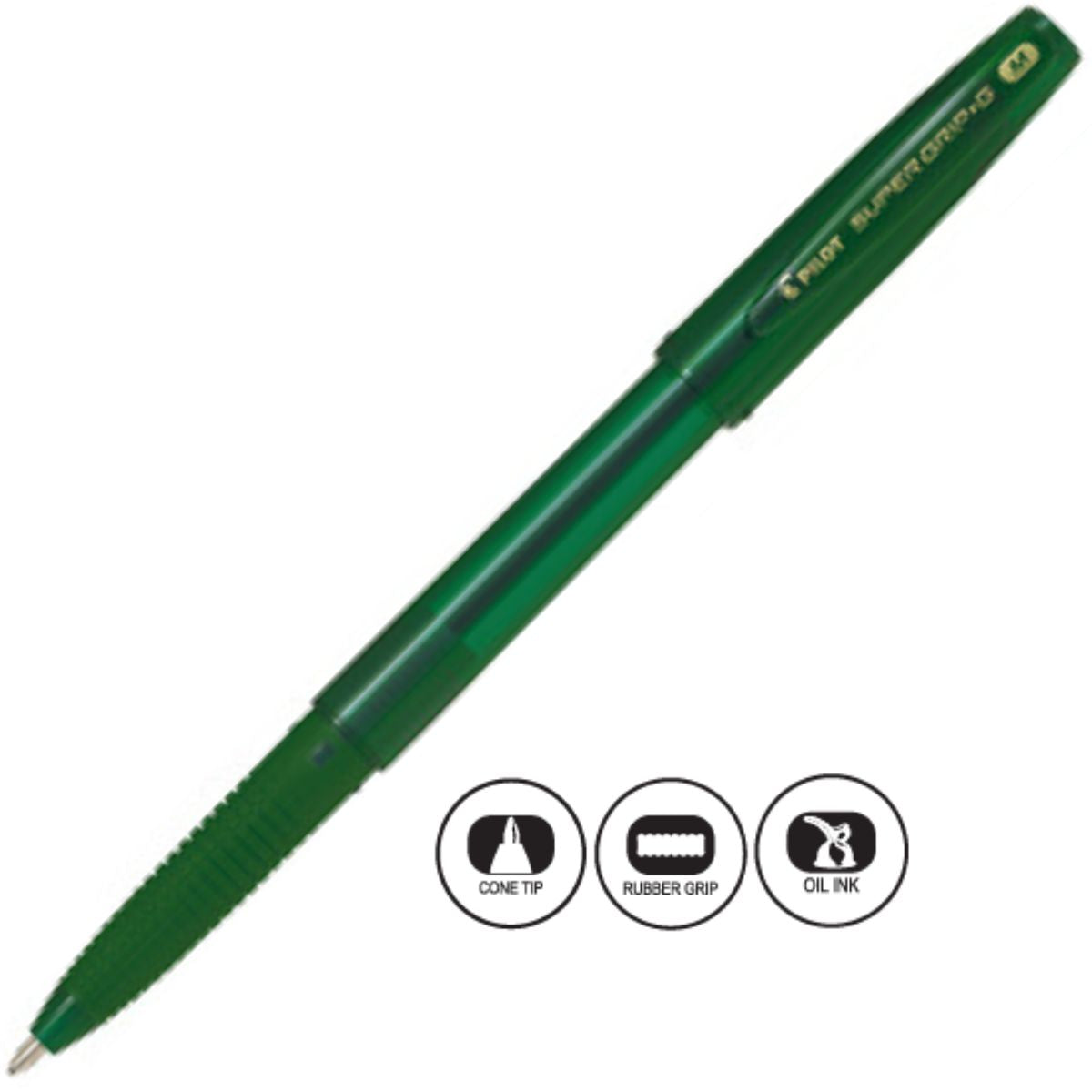Pilot Super Grip G (Capped) Ball Point Pen