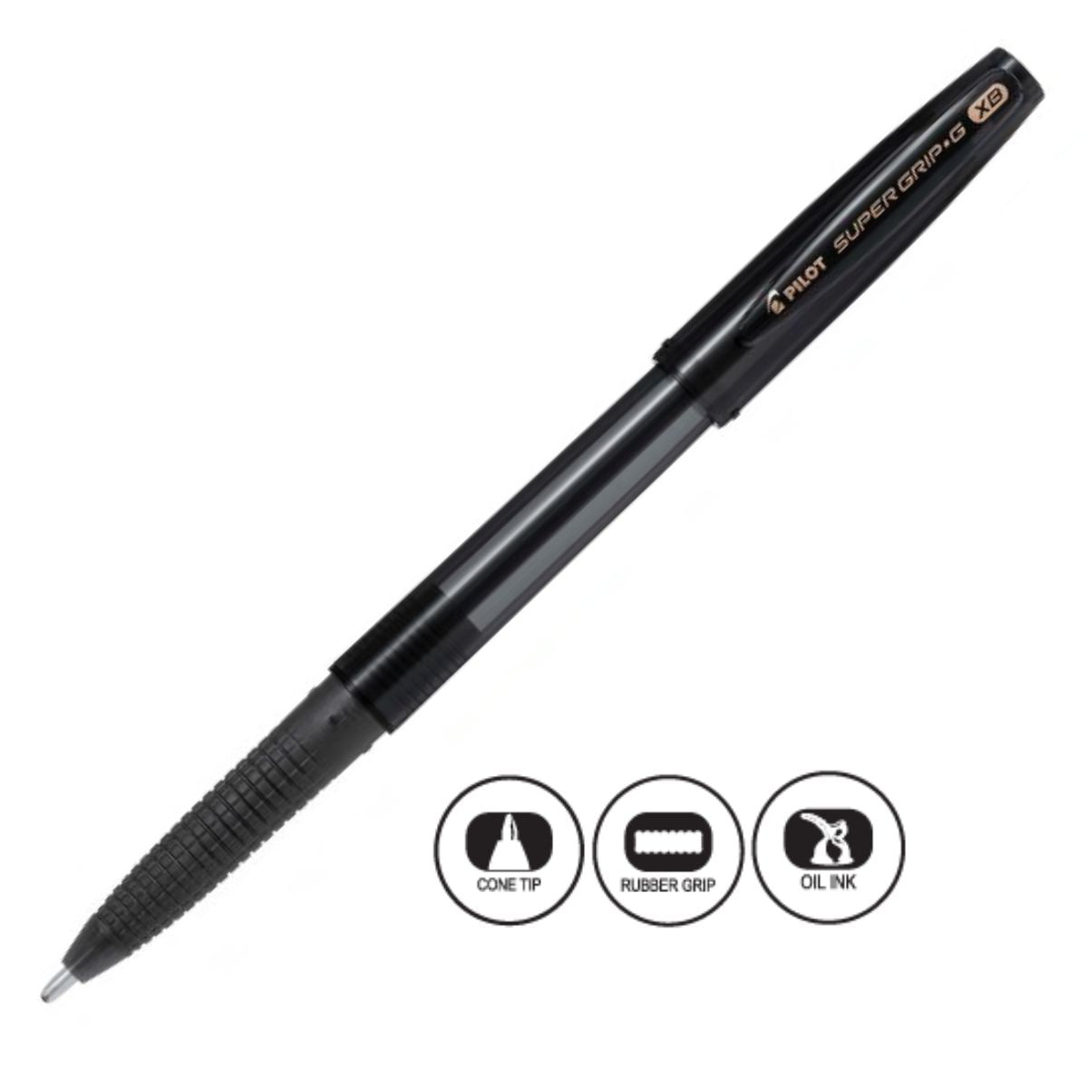 Pilot Super Grip G (Capped) Ball Point Pen