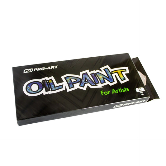 Pro-Art Oil Paint Set (12 colours; 12 x 12ml Tubes)
