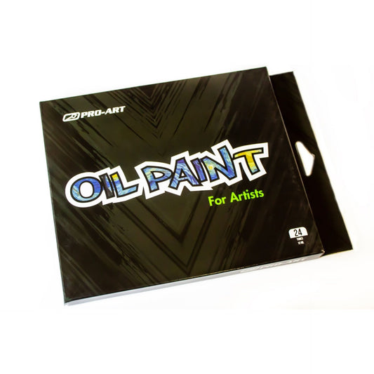 Pro-Art Oil Paint Set (24 colours; 24 x 12ml Tubes)