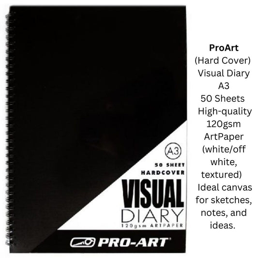 Pro-Art A3 Hard Cover Visual Diary
