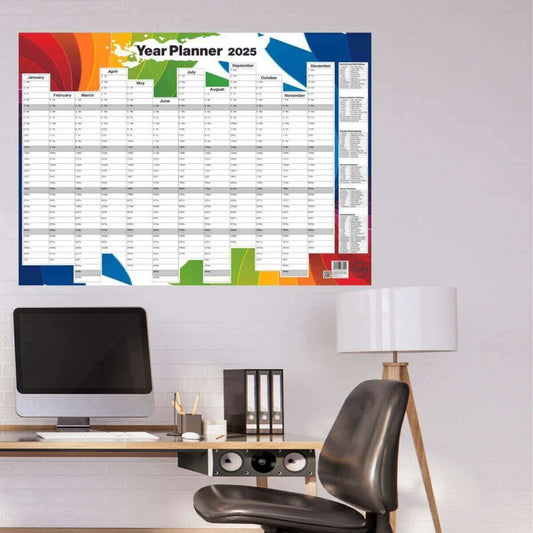 2025 A1 Wall Year Planner