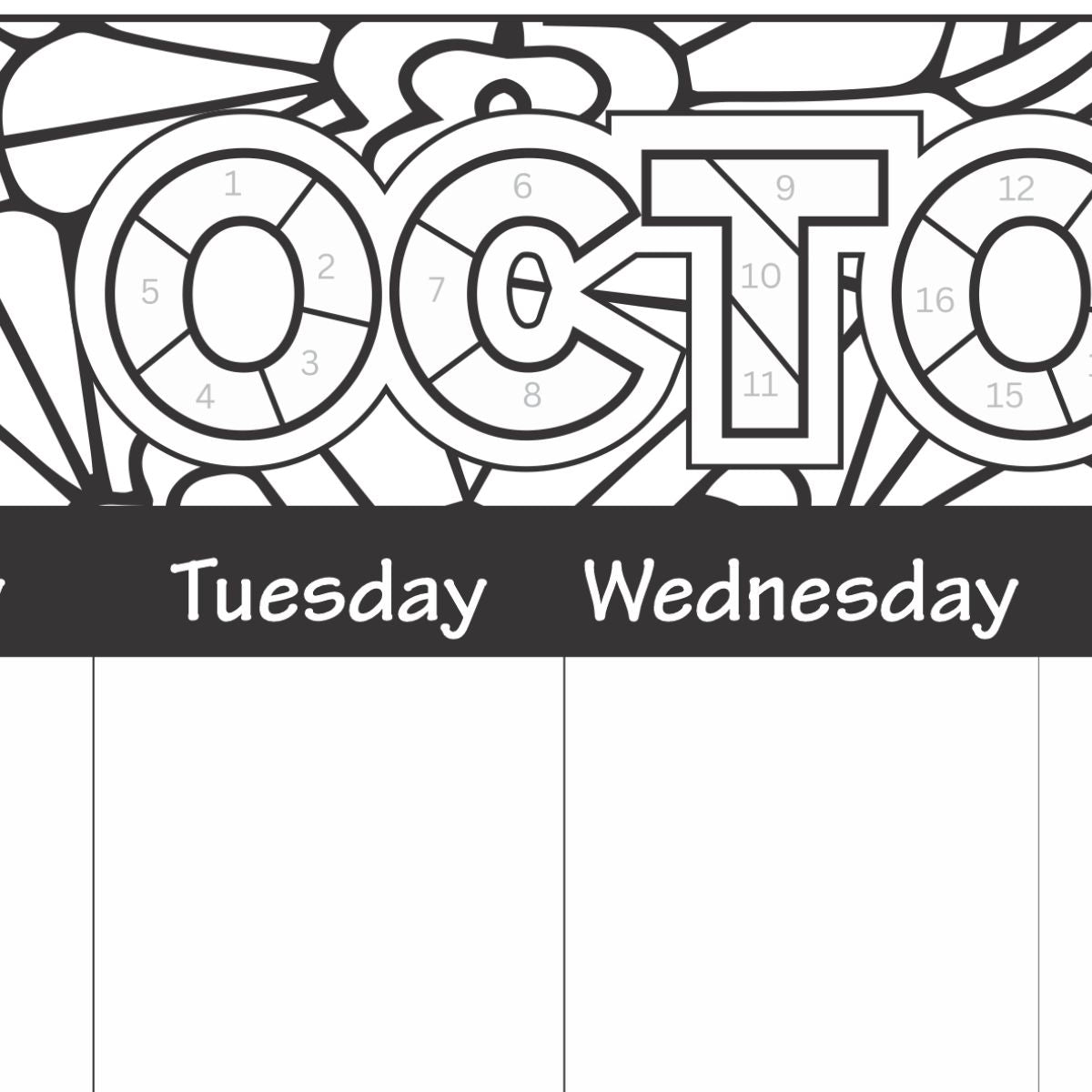 2027 A3 Desk Calendar Pad