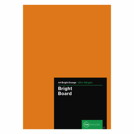 Bright Orange Paper, Board & Envelopes