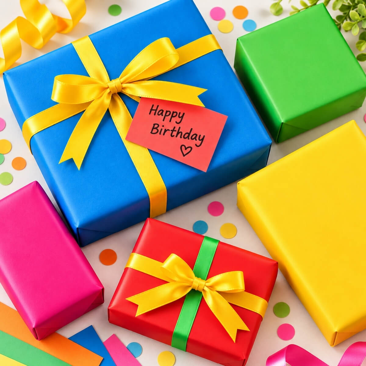 Dayglo Assorted Wrapping Paper Sheets