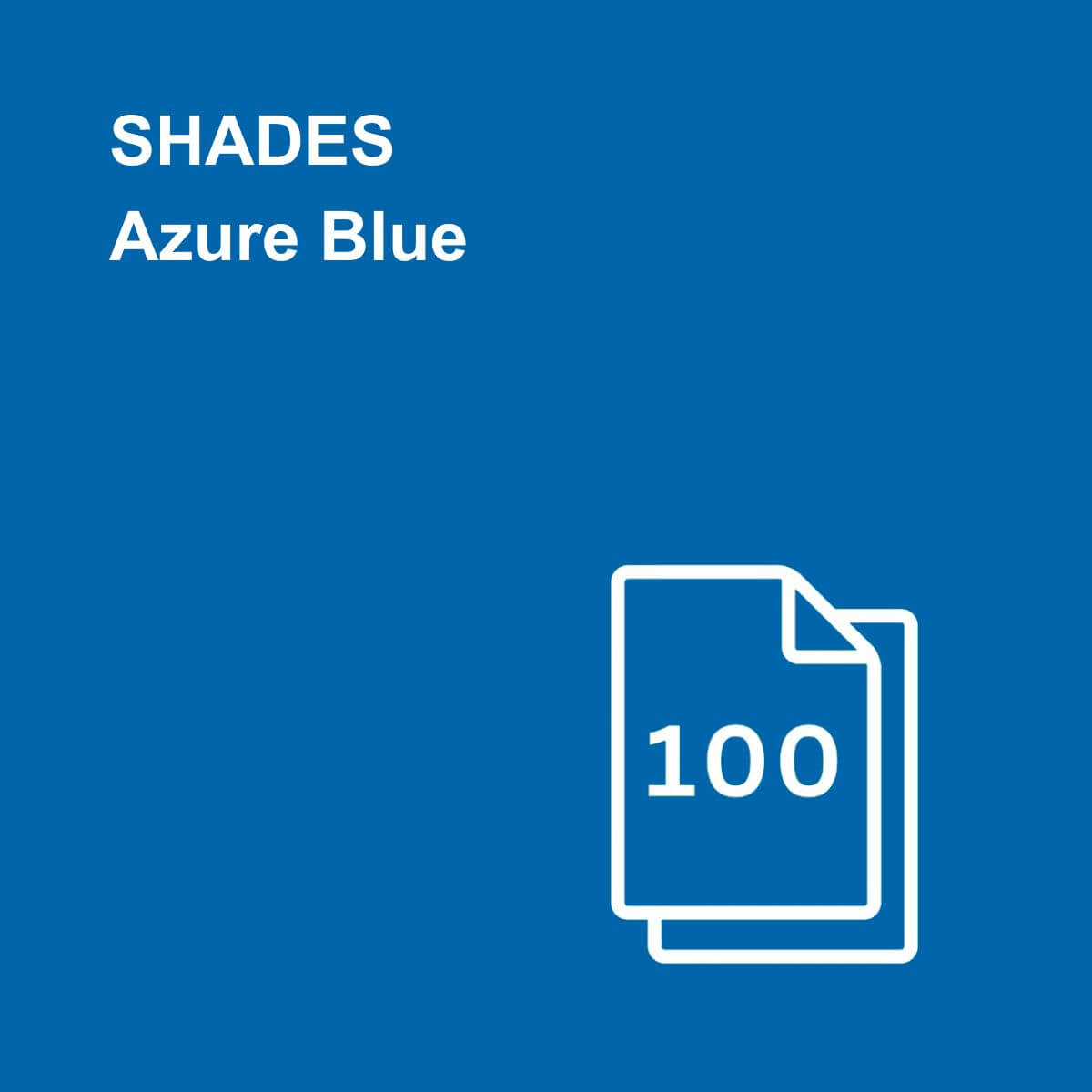 Shades Azure Blue A4 Paper, Board & Envelopes