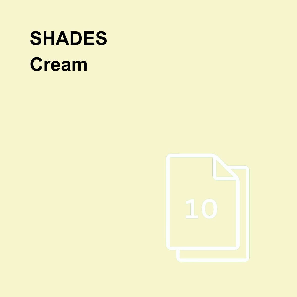 Shades Cream A4 Paper, Board & Envelopes