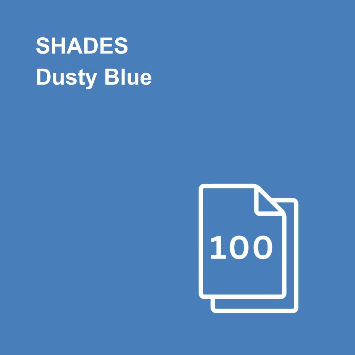 Shades Dusty Blue A4 Paper, Board & Envelopes