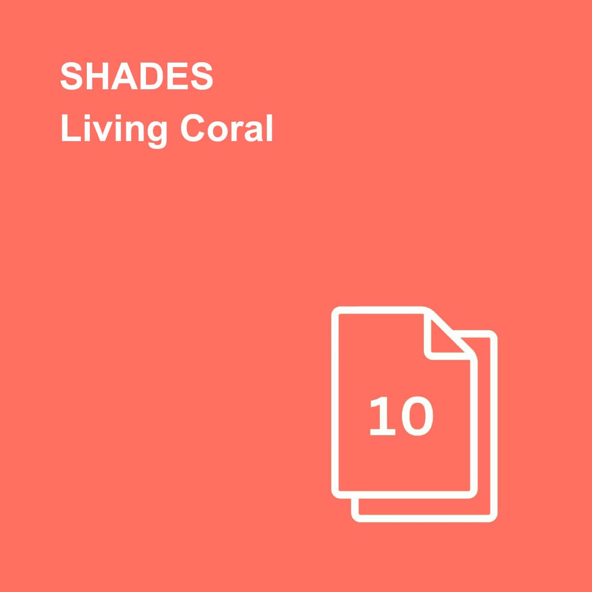 Shades Living Coral A4 Paper, Board & Envelopes