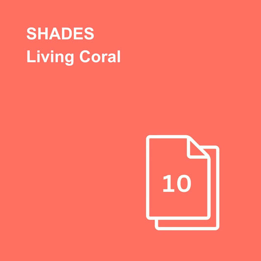 Shades Living Coral A4 Paper, Board & Envelopes