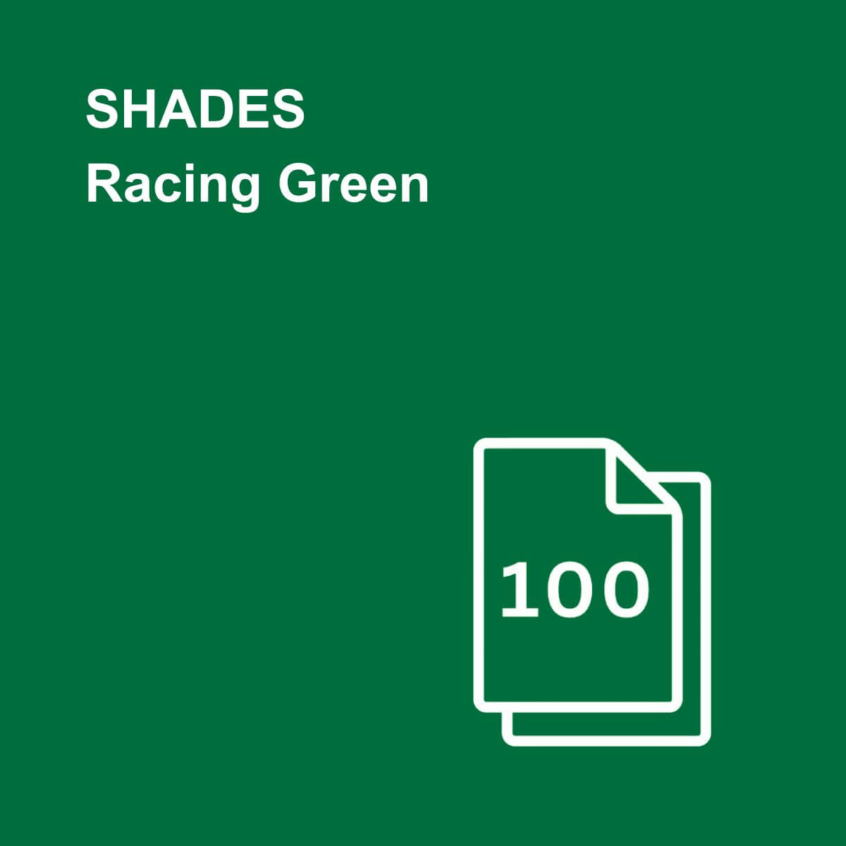 Shades Racing Green A4 Paper, Board & Envelopes
