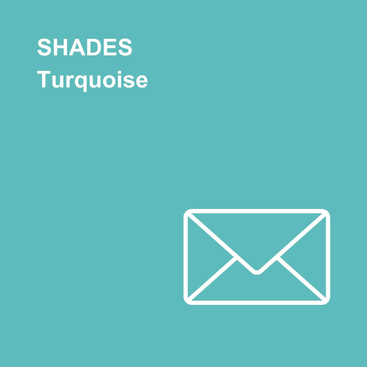 Shades Turquoise A4 Paper, Board & Envelopes