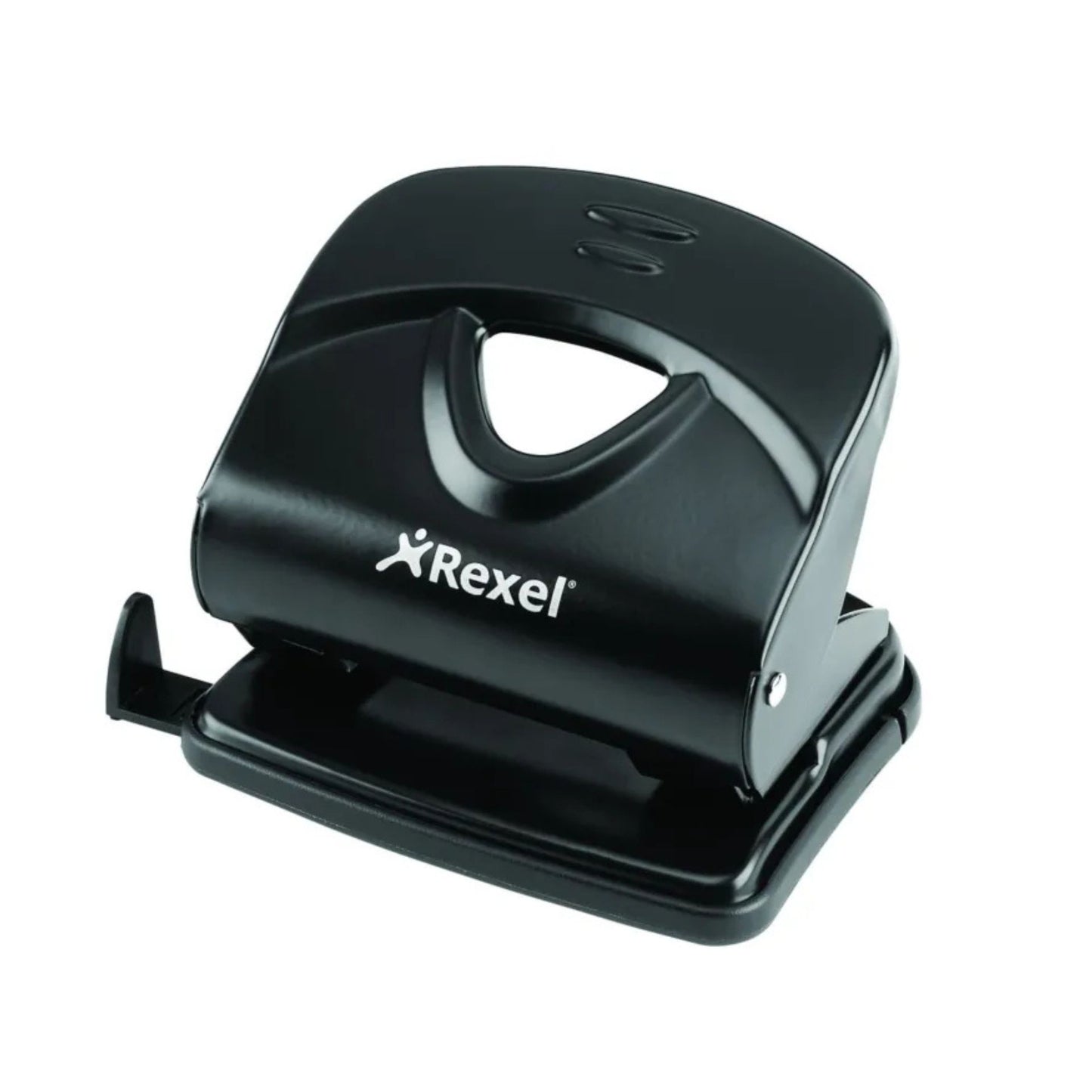 Rexel V230 2 Hole Metal Punch Black
