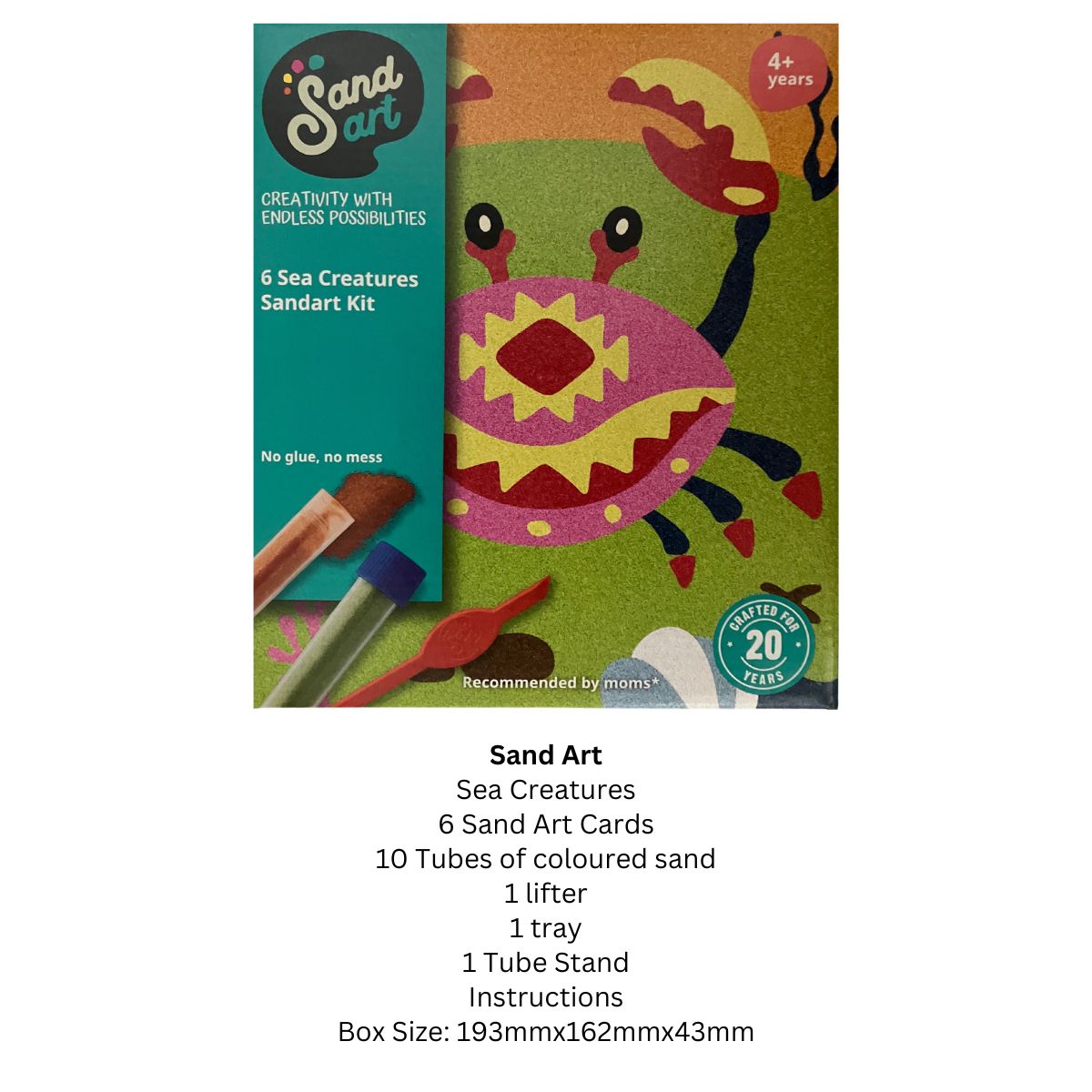 Sea Creatures Sand Art Kit