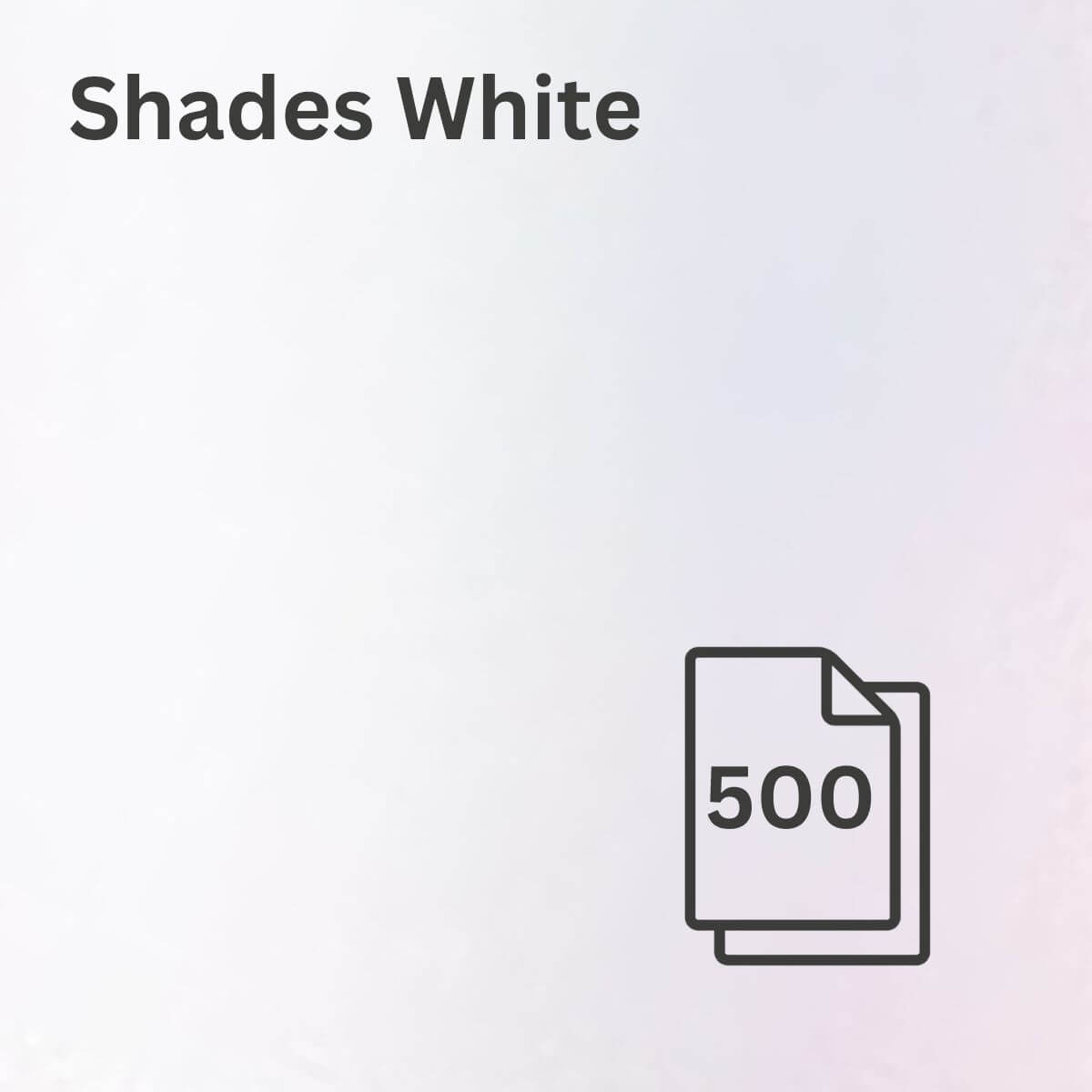 Shades White Paper & Board