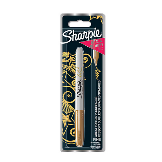 Sharpie Gold Metallic Marker (fine, single)