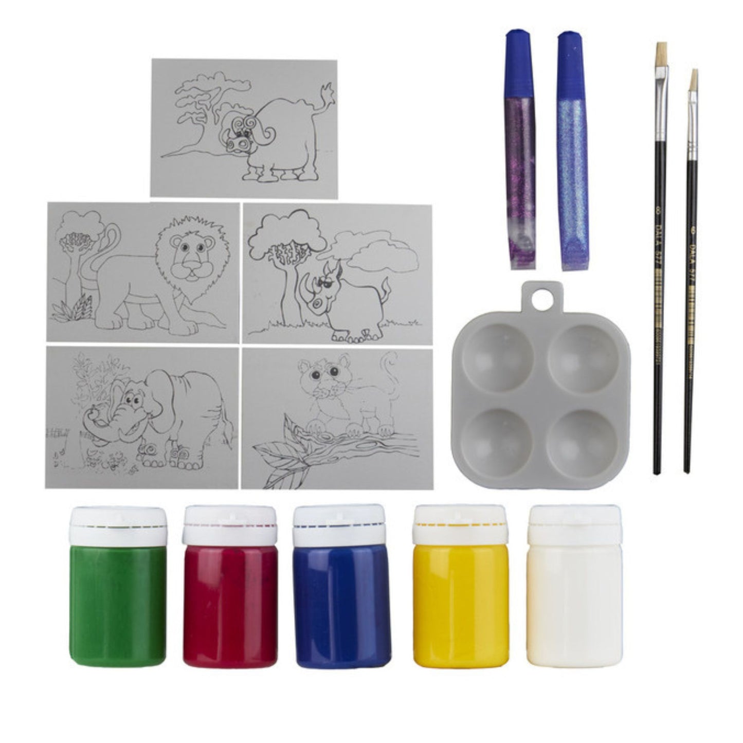 Africa Big 5 Canvas Kit