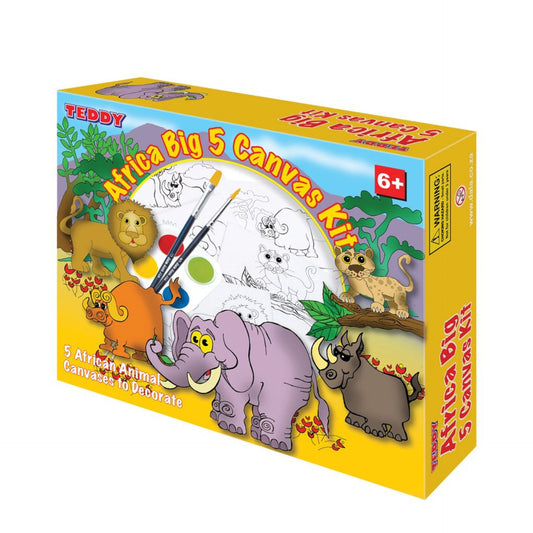 Africa Big 5 Canvas Kit