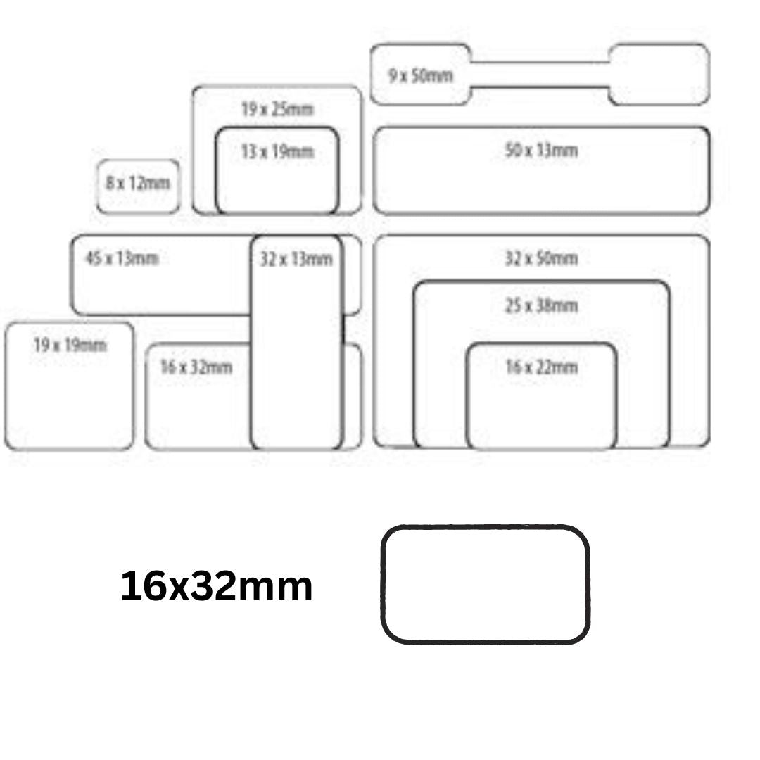 Tower White Roll Labels