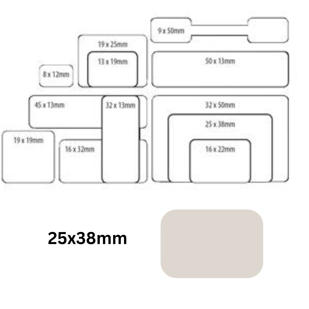 Tower White Roll Labels