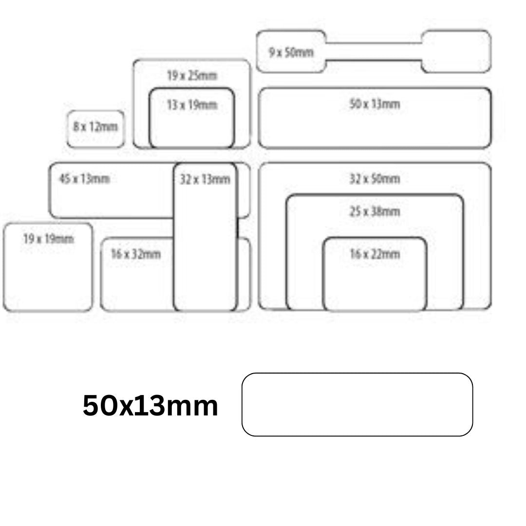 Tower White Roll Labels
