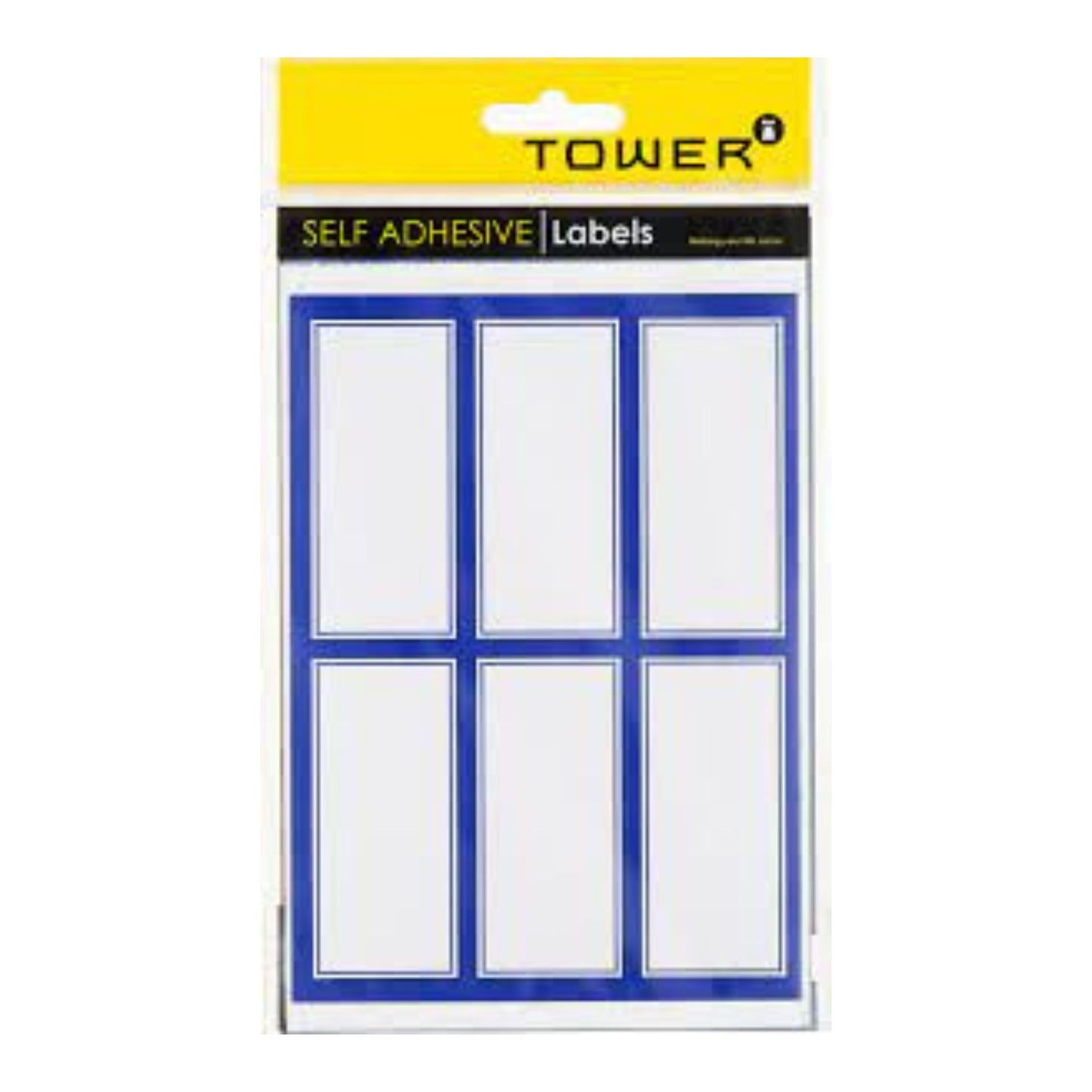 Tower Blue Border Labels