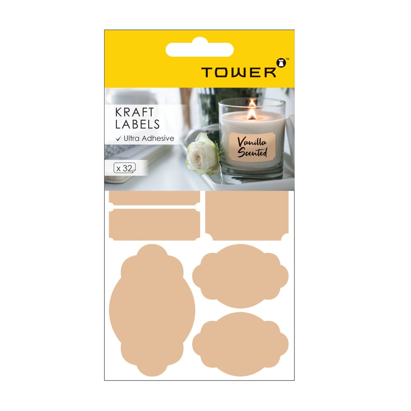 Tower Kraft Labels