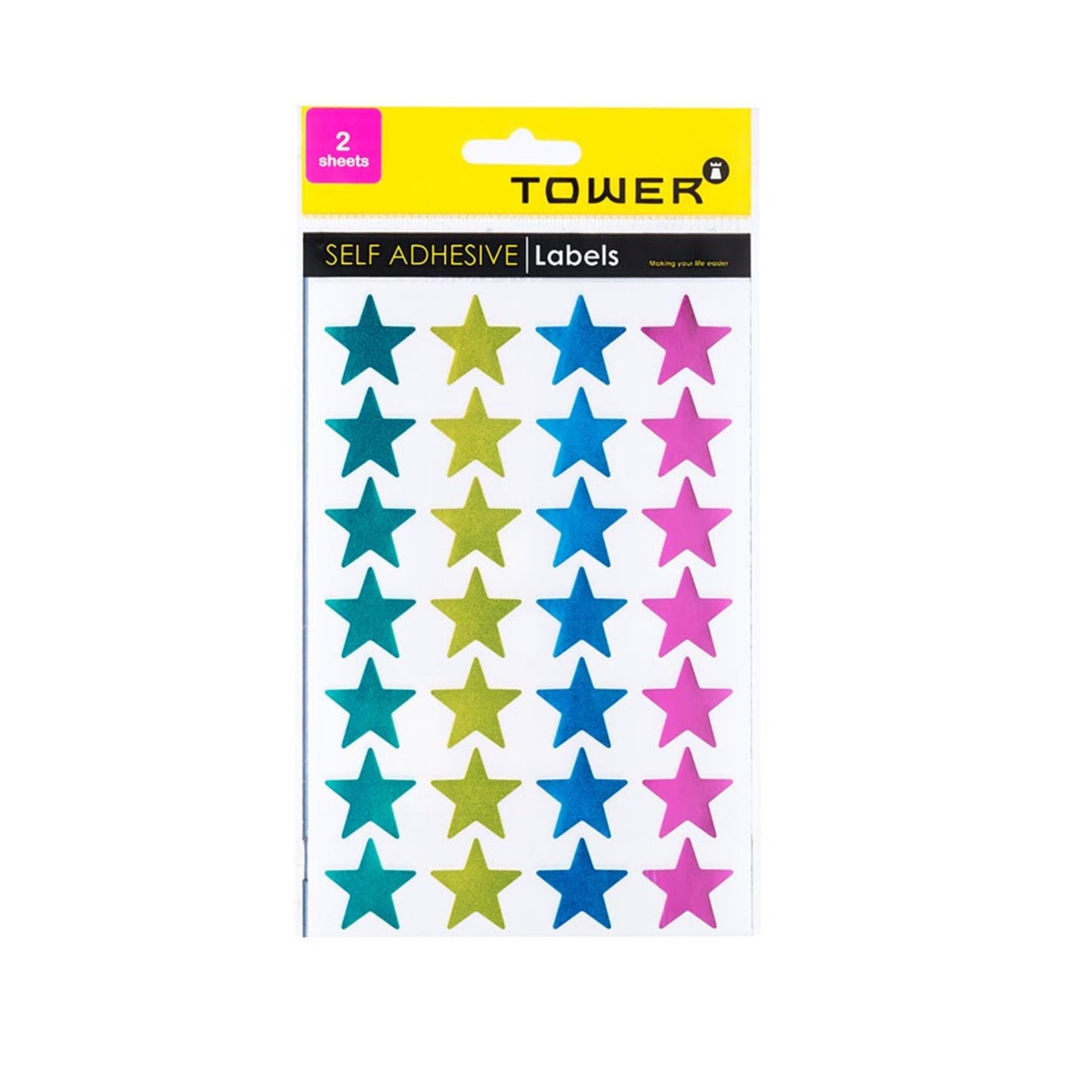 Tower Stars (Mixed Metallic)
