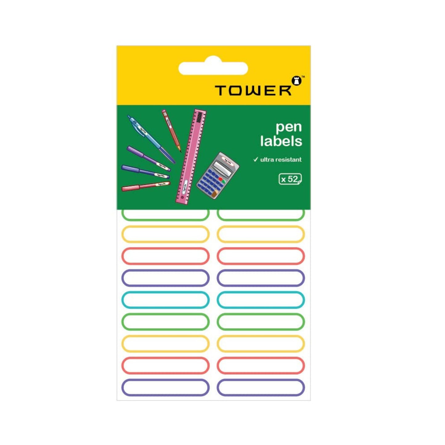 Tower Pen Labels