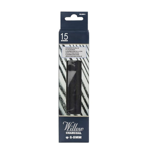 Willow Charcoal 6-8mm (30 sticks)