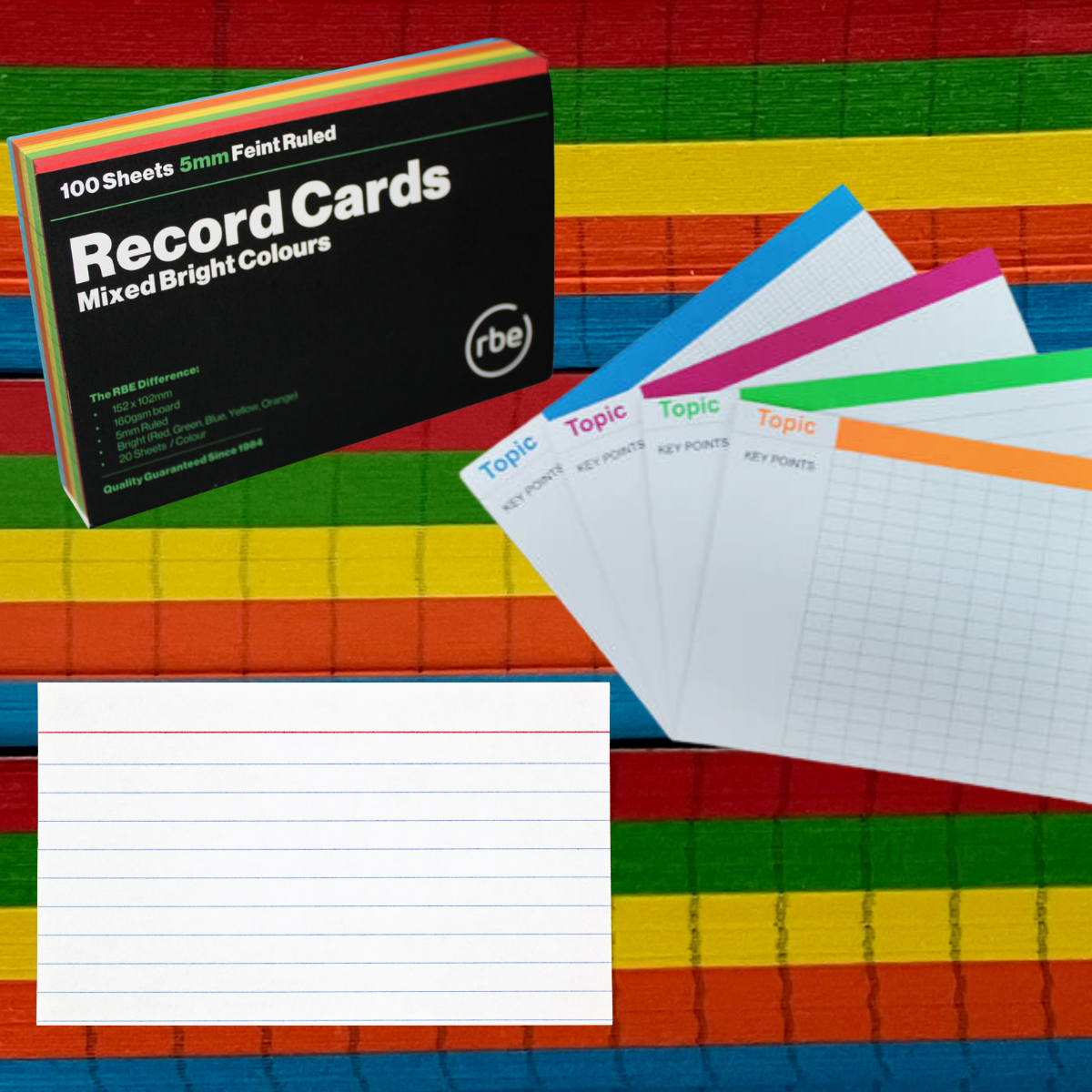 Record, Cue & Revision Cards